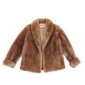 Vintage 50s Kaufman's Mink Fur Opera Coat Size XS Damage Restore Repurpose